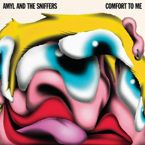 AMYL AND THE SNIFFERS - COMFORT TO ME (BLUE COLOURED) (USED VINYL 2021 AUS M-/M-)
