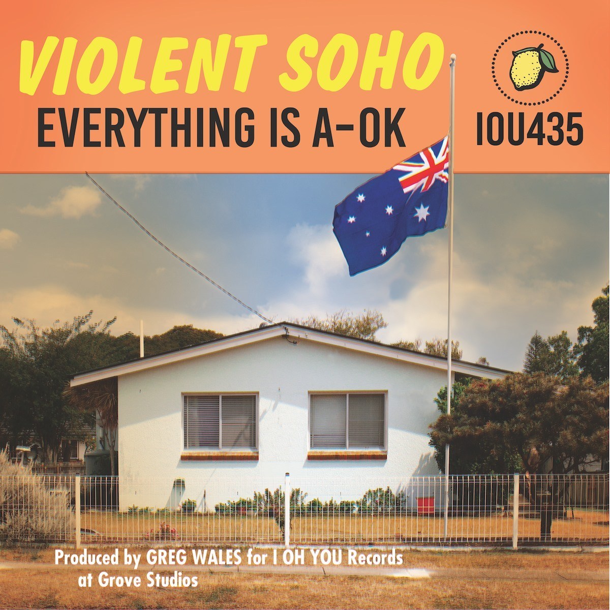 VIOLENT SOHO - EVERYTHING IS A-OK (SPLATTER/ HALF AND HALF COLOURED) VINYL