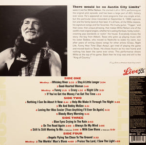 WILLIE NELSON - LIVE FROM AUSTIN TX (2LP) VINYL